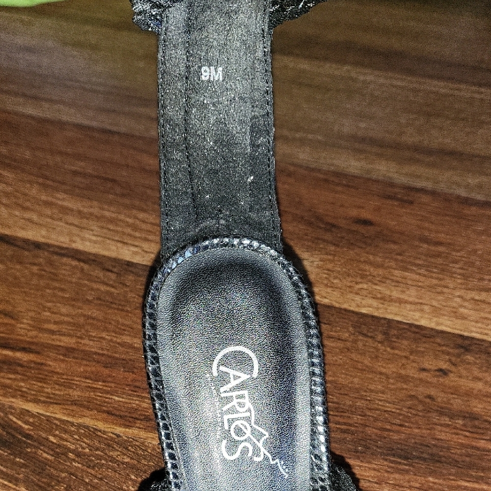 Carlos by Carlos Santana Black Heels with Elegant Design - Picture 7 of 10